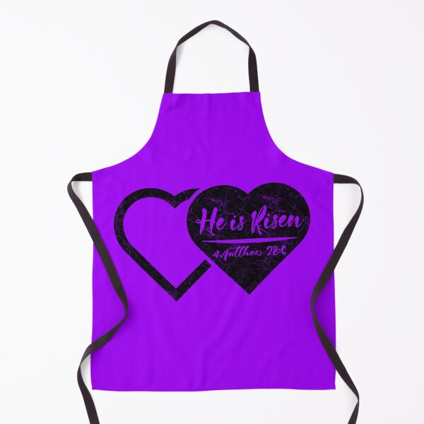 Item preview, He Is Risen – Empty Tomb Depicted as Two Hearts | Minimal abstract Resurrection Easter Design | black designed and sold by ZechJohnRB.