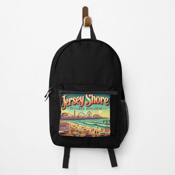 Item preview, Jersey Shore – Endless Summers Retro Beach Art designed and sold by MySheetMusicArt.