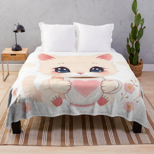 Item preview, Cute Kitten with Coffee designed and sold by IsabellShop.