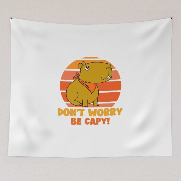 Item preview, Funny Capybara  designed and sold by Sartoris Art.