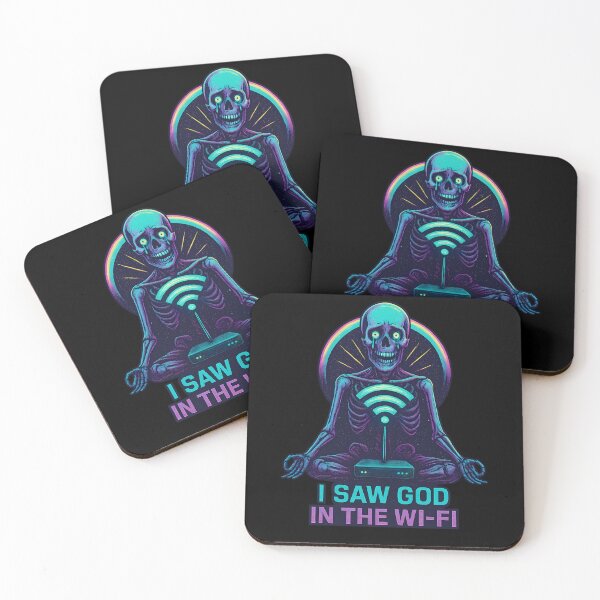 Item preview, I Saw God in the Wi-Fi designed and sold by DarkBirdClothing.