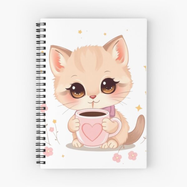 Item preview, Cute Kitten with Coffee  designed and sold by IsabellShop.