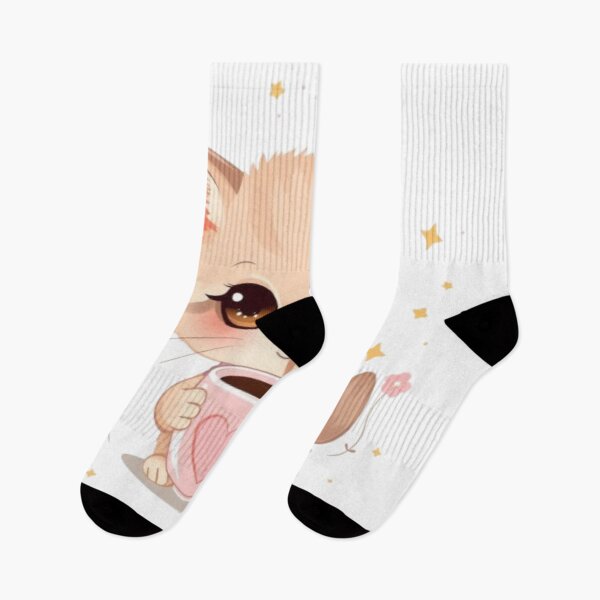 Item preview, Cute Kitten with Coffee  designed and sold by IsabellShop.