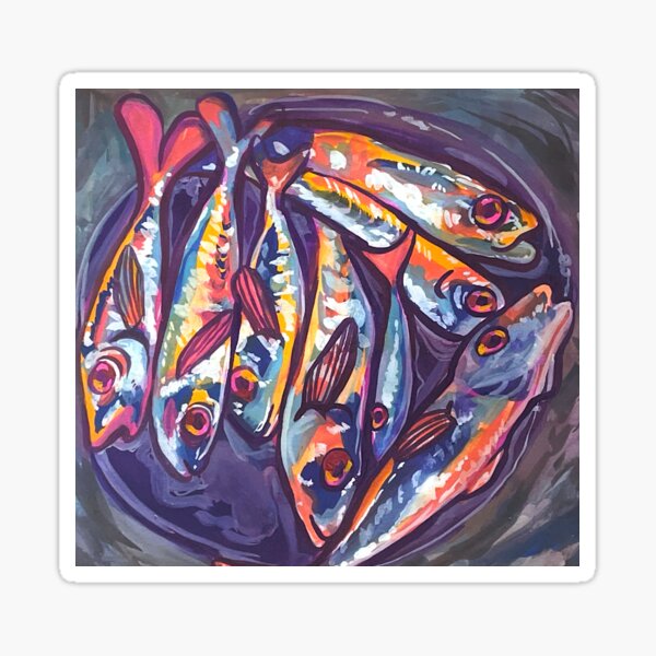 Item preview, Fishies for din designed and sold by mashedsmackers.