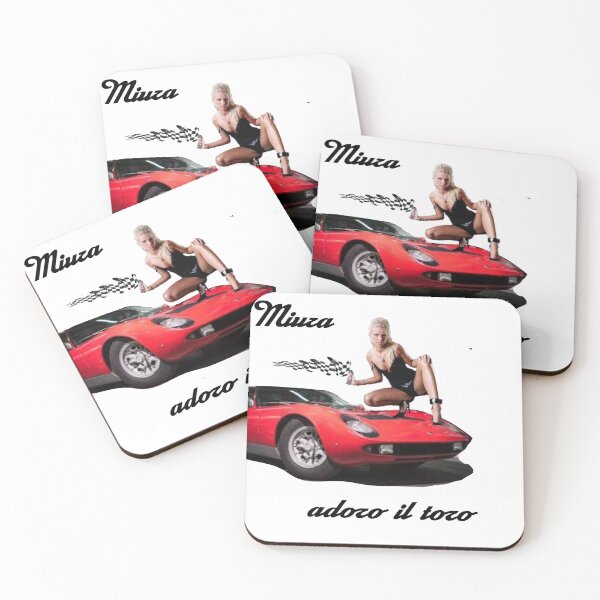 Artikelvorschau, Lamborghini Miura und Absätze entworfen und verkauft von MuchoMerchShop.