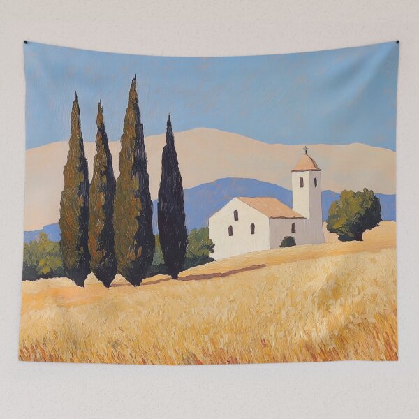 Item preview, Israel landscape | Post-impressionist painting style designed and sold by ComicsFactory.