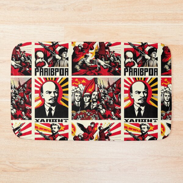 Item preview, Faux Soviet-Era Graphic Posters Panel designed and sold by CMooreWorx.