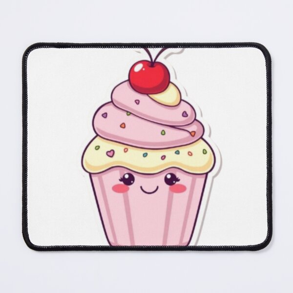 Item preview, Cute Cupcake with a Cherry on Top designed and sold by IsabellShop.