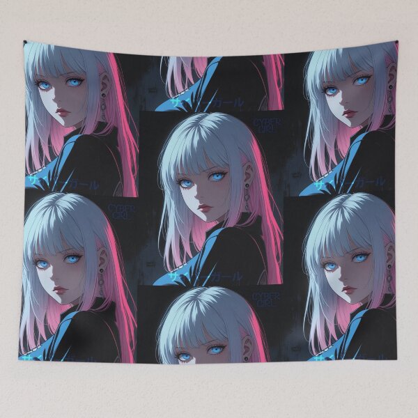 Item preview, sexy anime cyber girl designed and sold by anime-black.