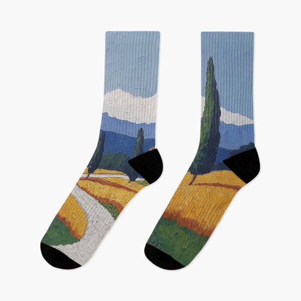 Item preview, Italy landscape | Post-impressionist painting style designed and sold by ComicsFactory.