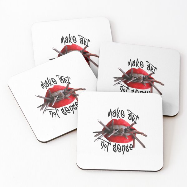 Item preview, Make Art No Sense – Spiked Balletcore Rebel Design | Coconova Grunge Expression Drop designed and sold by coconova.