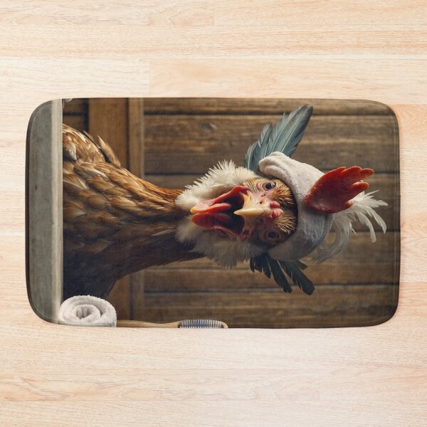 Item preview, Spa Day Chicken With Towel Turban designed and sold by vk09.