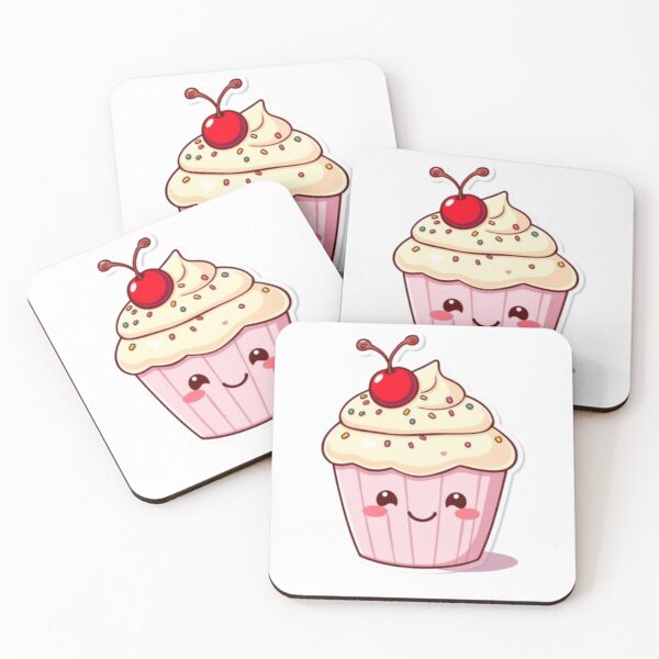 Item preview, Cute Cupcake with a Cherry on Top designed and sold by IsabellShop.
