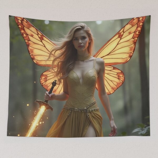 Item preview, Guardian of the Emberwild designed and sold by vividcrucibledesigns.