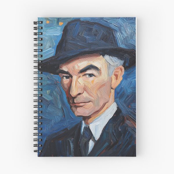 Item preview, J. Robert Oppenheimer | Post-impressionist painting style designed and sold by ComicsFactory.