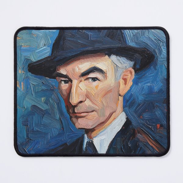 Item preview, J. Robert Oppenheimer | Post-impressionist painting style designed and sold by ComicsFactory.