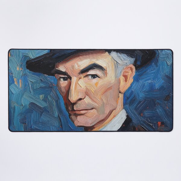 Item preview, J. Robert Oppenheimer | Post-impressionist painting style designed and sold by ComicsFactory.