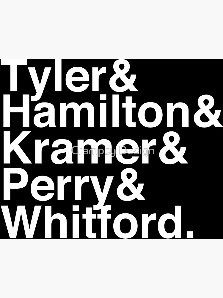 "Aerosmith Band Members Typography" Poster for Sale by Crampsy Redbubble