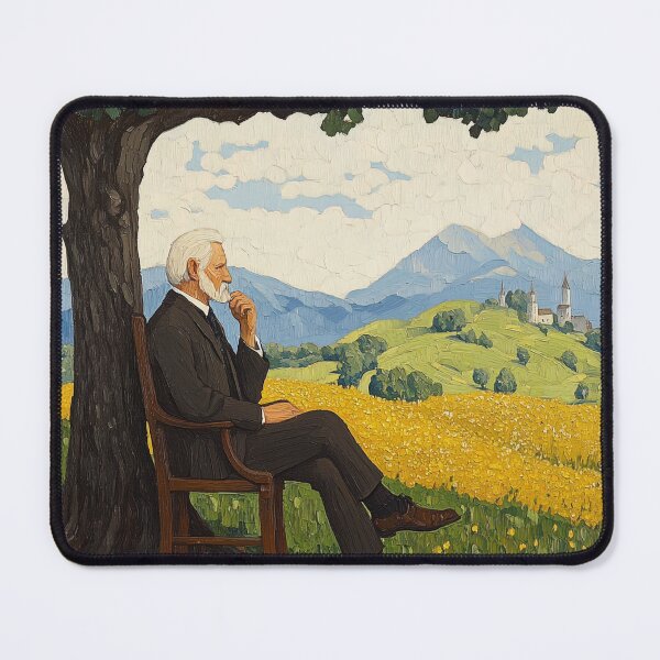 Item preview, J.R.R. Tolkien | Post-impressionist painting style designed and sold by ComicsFactory.