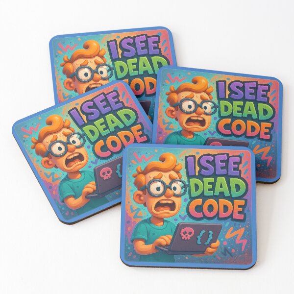 Item preview, I see dead code – humor for developers designed and sold by Girih.