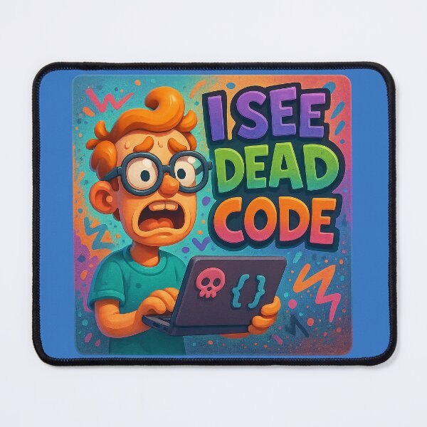Artikelvorschau, Ich sehe toten Code – Humor für Entwickler entworfen und verkauft von Girih.