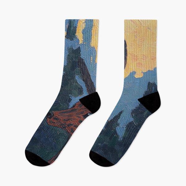 Item preview, Jackalope | Post-impressionist painting style designed and sold by ComicsFactory.