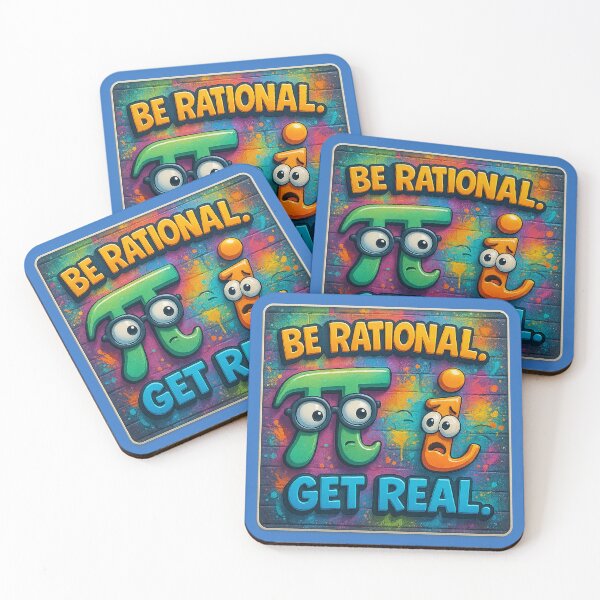 Item preview, Mathematical humor – Rational versus imaginary designed and sold by Girih.