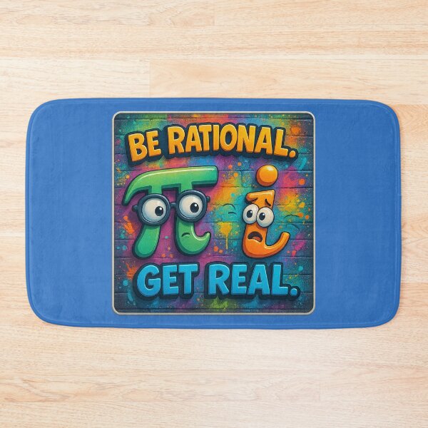 Item preview, Mathematical humor – Rational versus imaginary designed and sold by Girih.