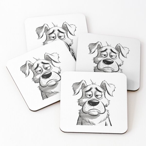Item preview, Worried Dog designed and sold by Gentle40Winks.