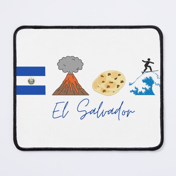 Item preview, El Salvador has volcanoes, pupusas and surfing beaches. designed and sold by sunnydesign2023.