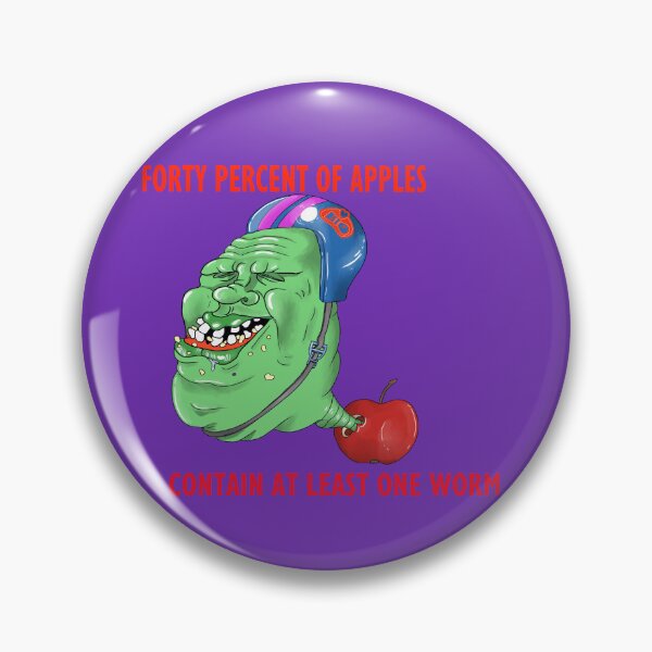 Item preview, There's a worm in it designed and sold by AyseAkcay.