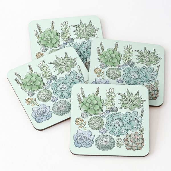 Item preview, Squishy succulents designed and sold by doodletokki.