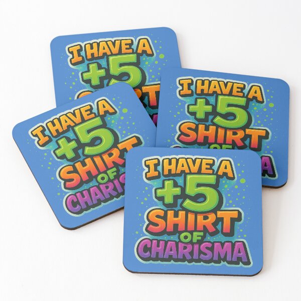 Item preview, Charisma Bonus – Humorous role-playing design designed and sold by Girih.