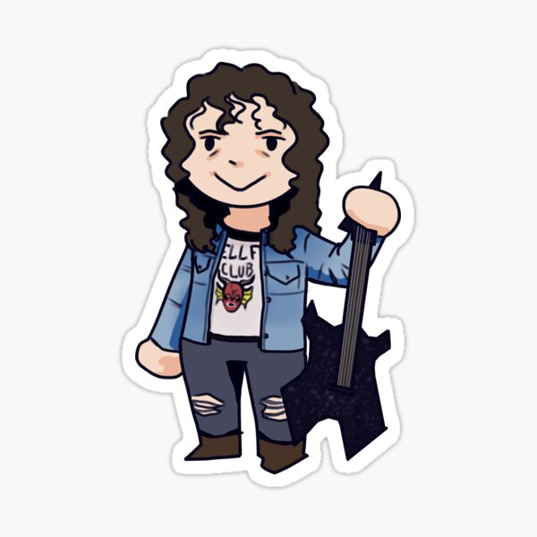 Item preview, Eddie Munson Stranger Things designed and sold by luSwig.
