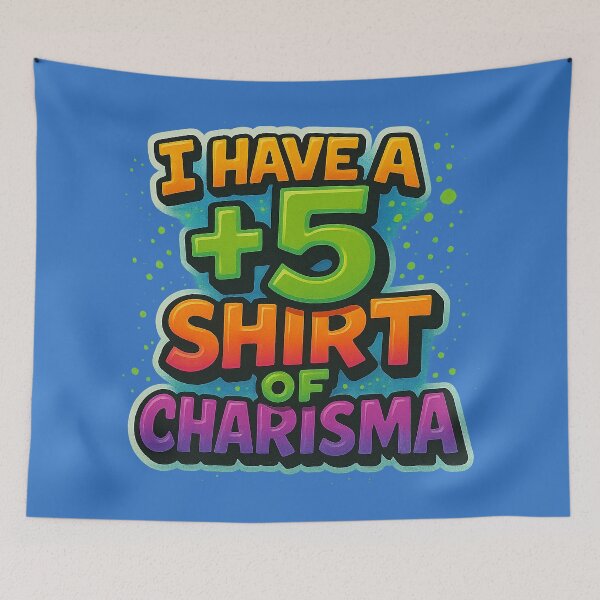 Item preview, Charisma Bonus – Humorous role-playing design designed and sold by Girih.