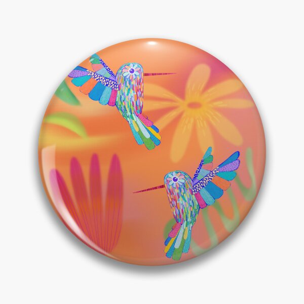 Item preview, Colorful Hummingbirds designed and sold by helenprint.