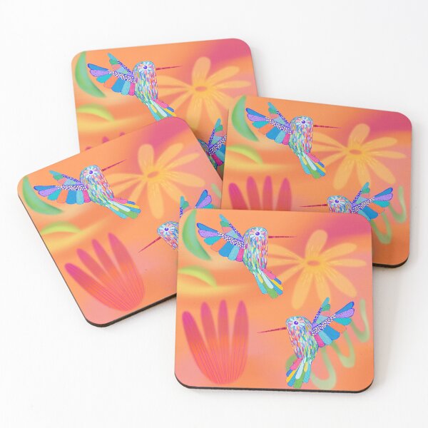 Item preview, Colorful Hummingbirds designed and sold by helenprint.