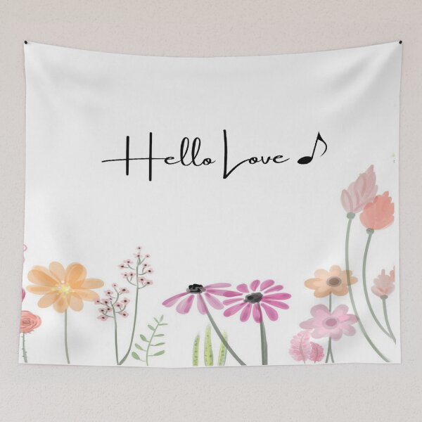 Item preview, Hello Love Hello Music designed and sold by BrightrDayMusicArt.