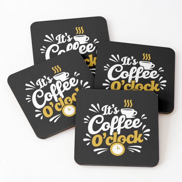 Item preview, It's Coffee O'clock designed and sold by jkrphoto.