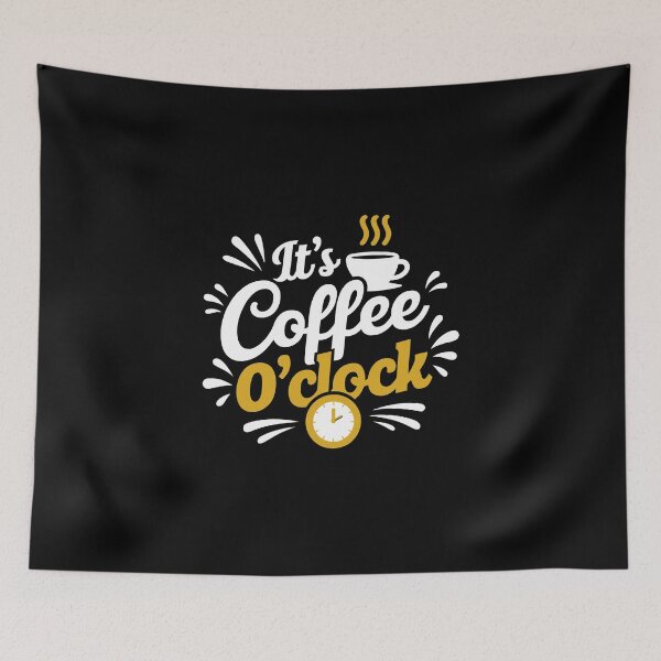 Item preview, It's Coffee O'clock designed and sold by jkrphoto.