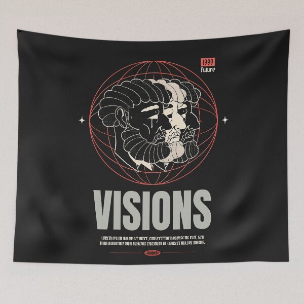 Item preview, Visions of the Future – Dual Perspective Art designed and sold by Classicstitch12.