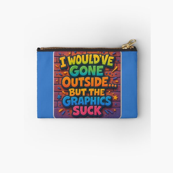 Item preview, Outside world? No thanks – Humorous gaming design designed and sold by Girih.