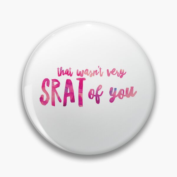 Artikelvorschau, Das war nicht sehr nett von dir, Sorority Pink entworfen und verkauft von Stickers by @molllyclare.