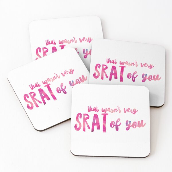 Item preview, That Wasn't Very Srat of You Sorority Pink designed and sold by Stickers by @molllyclare.