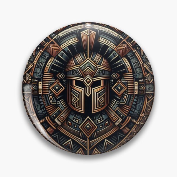 Item preview, Old Warrior Shield designed and sold by Dogandesighn.
