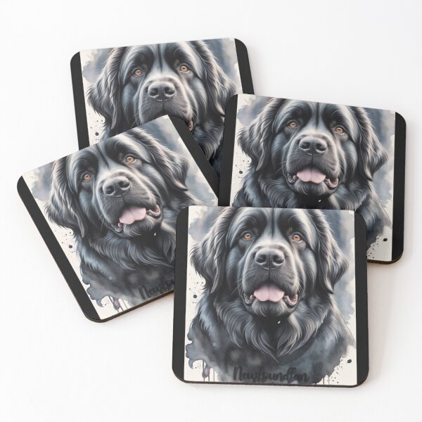 Item preview, Large black dog - Newfoundland designed and sold by caperaerik.