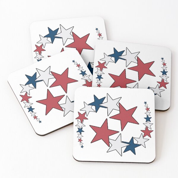 Item preview, Red, White and Blue Stars designed and sold by HectorCantres.