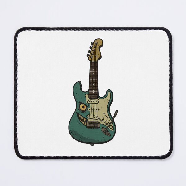 Item preview, Fender Stratocaster Cartoon Guitar designed and sold by TheYeahStore.