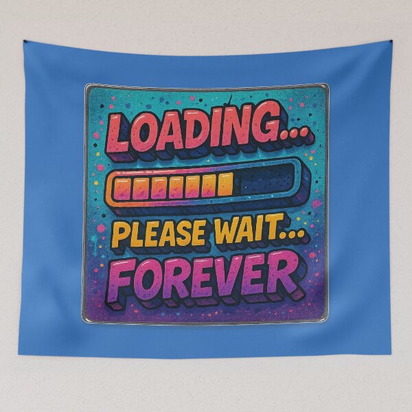 Item preview, Endless Loading – Technology-Style Humor designed and sold by Girih.