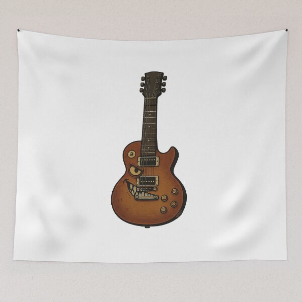 Item preview, Gibson Les Paul Cartoon Guitar designed and sold by TheYeahStore.
